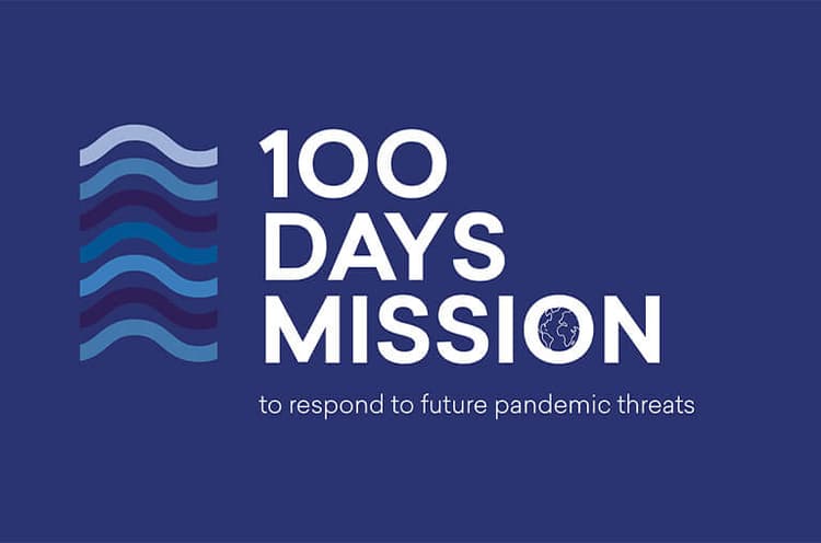 Hundred days mission logo